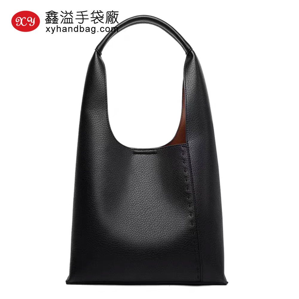 2025大容量女包新款包包软皮宝妈单肩简约水桶腋下包