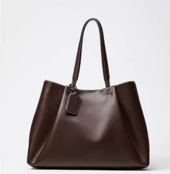 2025春夏秋冬新品，黑色.咖啡色 2个色大容量单肩包9564系列